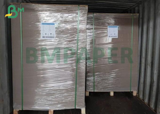 Caja robusta fuerte reciclada de la pulpa 850gsm 1250gsm Straw Grey Paper Board Sheets For