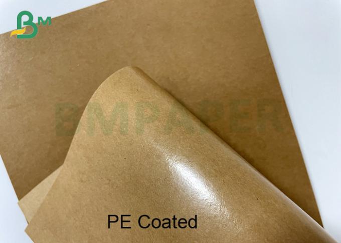la prueba de aceite de 450 G/M PE cubrió el papel de Kraft para las cajas del acondicionamiento de los alimentos