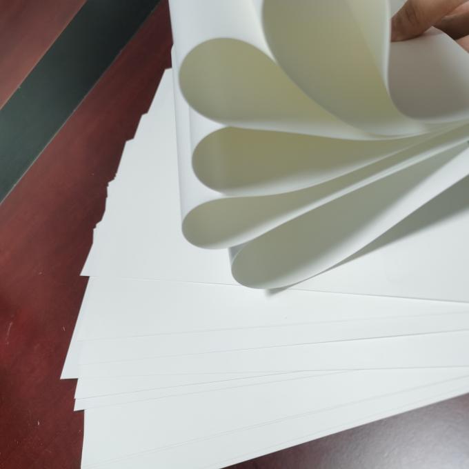 papel sintético del ANIMAL DOMÉSTICO superior del impermeable 80um para los carteles en rollo