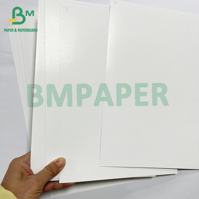 300gm Buena imprentabilidad Dos lados recubiertos de texto brillante placa de cubierta