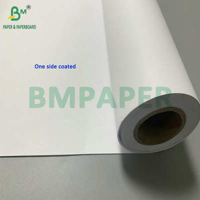 28 libras 32 libras Papel de fianza CAD recubierto 1 rollo por paquete 40' x 300ft 3' núcleo