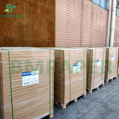 Papel kraft natural de alta resistencia para bolsas de transporte 70 gm 80 gm