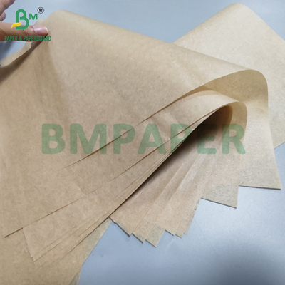 40 gramos resistente a la grasa horno de horno marrón papel de forro resistente al calor 30 x 40 pulgadas