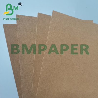 0.55mm 150cm x 50m Rollo de papel kraft texturizado lavable para el sello de los jeans