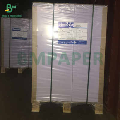300 gm 320 gm Papel C2S de núcleo azul para tarjetas de juego 71 x 65 cm Alta suavidad