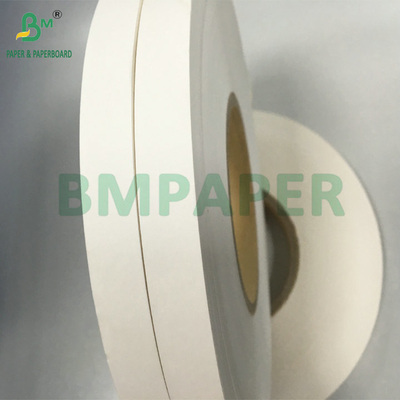 Papel Kraft blanco de 32 mm 25 gm 34 gm para envases individuales de paja