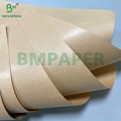 Papel de envoltura de madera virgen de 30GSM a 120GSM sin blanquear con nervadura MG