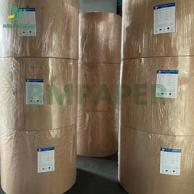 60gm Brown Kraft Rolls de papel resistente a la grasa para el paquete de embalaje de alimentos fritos 7 Resistencia al aceite