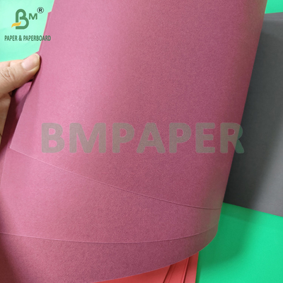 200 / 250 / 300 gramos de papel kraft de Borgoña para el embalaje de regalos y ramos