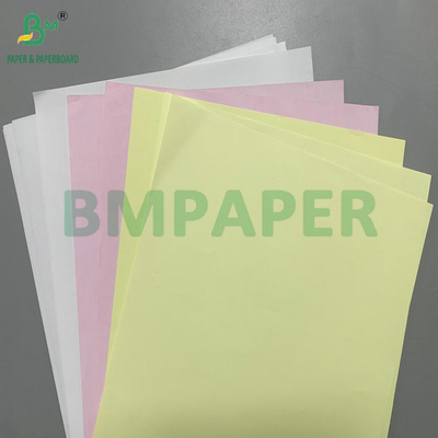 Papel autocopiativo CB CFB CF de 70 g/m² y 75 g/m² con imagen negra en hojas