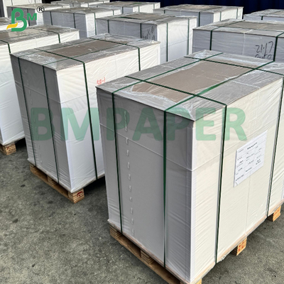 Papel corrugado acanalado blanco ligero de 15.5*20" para embalaje de cajas de manualidades y regalos