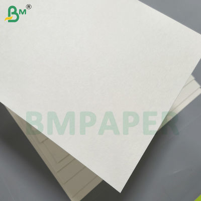 460gm Carpeta de papel sin revestimiento con tapa de sello, carpeta de papel sin revestimiento, papel de junta absorvente blanco
