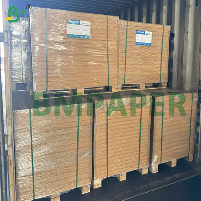 Cartón de posavasos voluminoso sin estucar de doble cara blanco natural de alta absorción