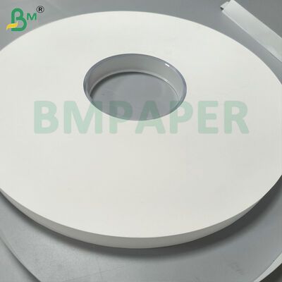 Rollos cortados de papel kraft blanco para el embalaje de paja 24 g / 35 mm