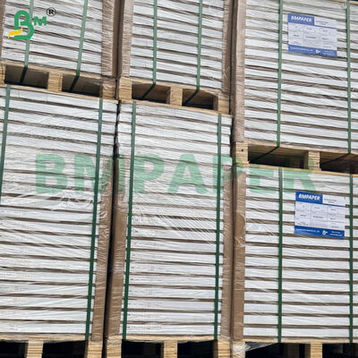 Cartulina de papel blanco SBS de alta rigidez y 350 g/m², estucada por una cara