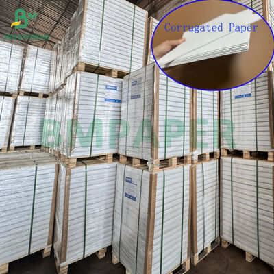 230gram 325gram E flute Single Face Corrugated Paper For Flowers Protect 28 x 60cm