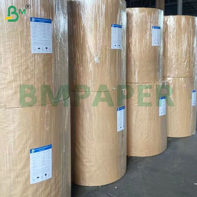 Hojas de papel de etiqueta C1S brillante de un lado de 70 gramos para la fabricación de etiquetas