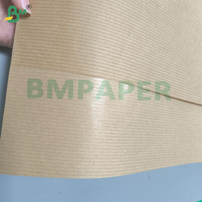 Papel Kraft con nervadura marrón y vidriado para bolsas y sobres