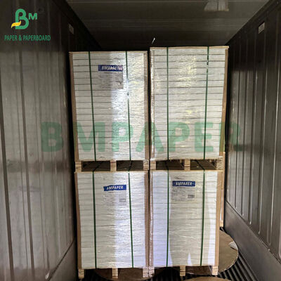 Papel Kraft blanco sin recubrimiento de 150 gm 180 gm para bolsas de compras de 90 cm 100 cm