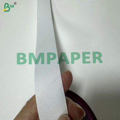 Papel de rodillo de madera natural de quemadura lenta y ultra delgada 25 g de rayas blancas ideal para cigarrillos de rodillo a mano