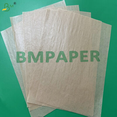 Papel para hornear de silicona no tóxico sin blanquear 40gm 60gm Hojas de pergamino resistentes a la grasa para galletas, pan