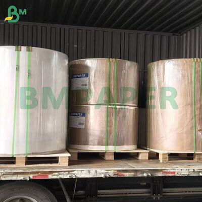 Papel blanco recubierto de silicona de 40 gramos Jumbo Rolls para el pan asado
