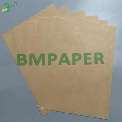 Papel Kraft Marrón Ecológico a Prueba de Grasa 30-45gsm Papel de Envoltura de Alimentos para Panadería, Pastelería y Embalaje para Llevar