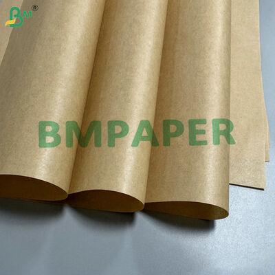 Papel de embalaje de alimentos a prueba de grasa compostable y biodegradable libre de flúor ecológico de 35 g/m² 40 g/m²