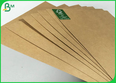 Papel de pulpa pura de papel kraft marrón de 190 g 200 g 230 g 250 g