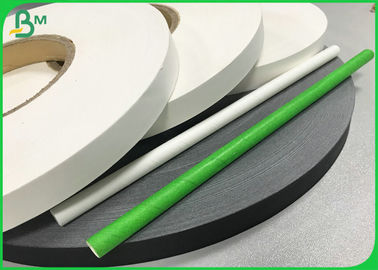Rollo impreso coloreado multi del papel de categoría alimenticia de 60g 120g para hacer la paja de papel