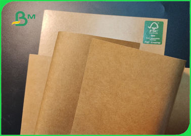 Aprobado por la FDA la Virgen 160gsm + 10g cubrió el rollo del papel de Brown Kraft para la taza de papel