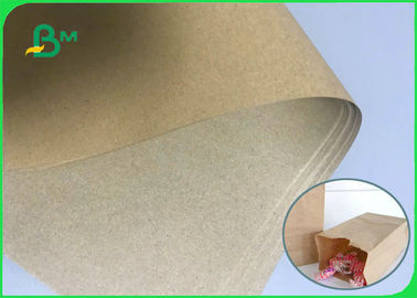 pulpa reciclada de papel de 80gr 120gr Brown Kraft para el bolso de ultramarinos