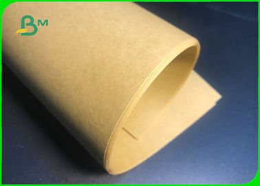 40gr - rollo amarillo limpio natural del papel de 70gr Kraft para el bolso del envasado de alimentos