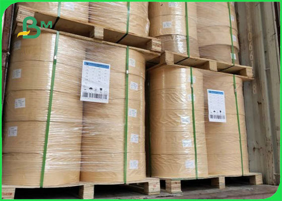 papel abonable de 60gsm 120gsm Kraft para la seguridad alimentaria el 13.5MM el 14MM 15M M de la paja