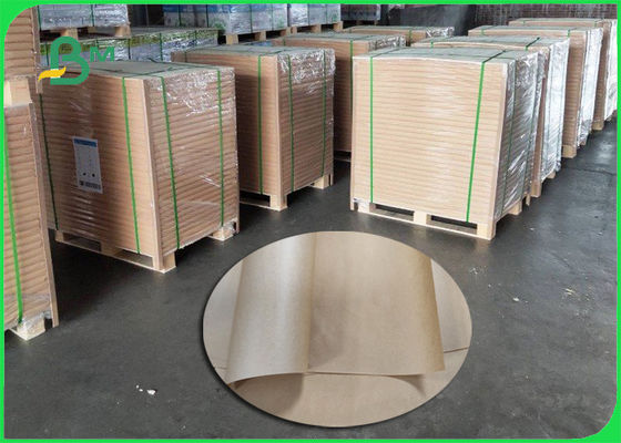 Resistencia de rasgón superior reciclada natural del papel de embalaje de Kraft 50gsm