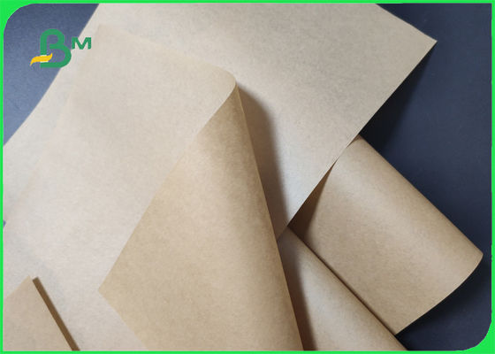 rollo de papel de Brown Kraft de la categoría alimenticia 80gsm para tiesura de las cajas de regalo la alta