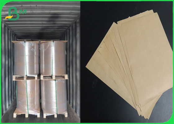 Certificado de la FDA 50gm 50gm 60gm Embalaje de alimentos Papel Kraft natural marrón Jumbo Roll