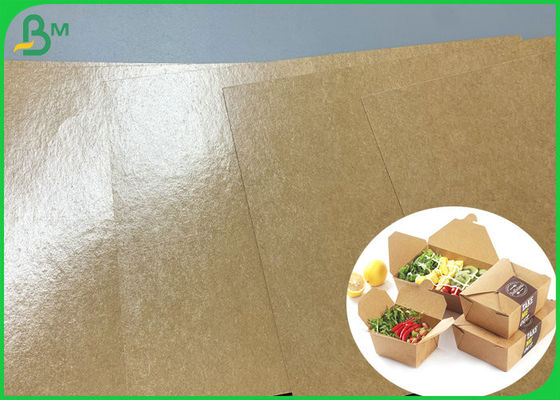 rollo de papel natural de Brown Kraft de la categoría alimenticia 250g para la caja los 70cm el x 100cm de la ensalada