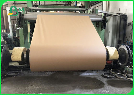 papel natural sin recubrimiento sin encerar sin blanquear de Brown Kraft de la categoría alimenticia 50gsm