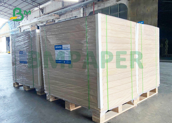 La prueba de aceite 90gsm 450gsm PE cubrió Kraft Linerboard para la caja de la hamburguesa