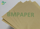 50gsm el sobre Kraft empapela el rollo 525m m que la anchura laminó para las bolsas de papel