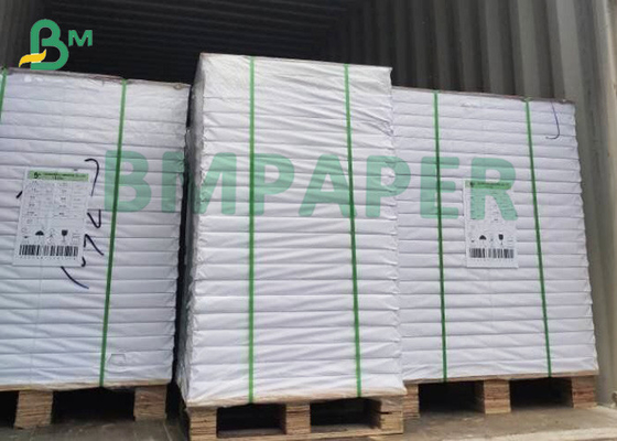 papel de etiqueta de impresión claro de papel de Adhensive del uno mismo revestido blanco del molde 80gsm