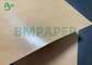 C1S PE recubierto de papel Kraft marrón de 270 g/m² para llevar cartón de caja de comida