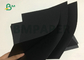 Cartón negro sólido doble imprimible de 110gsm 150gsm para la caja del paquete Cosmatic