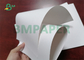 papel de Kraft blanco natural de 75gsm 80gsm 90gsm para la bolsa de papel de la comida 65 el x 100cm
