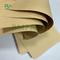 Rollo de papel Kraft crudo seguro para alimentos de la anchura de la bobina 400mmm para el paquete de alimentos