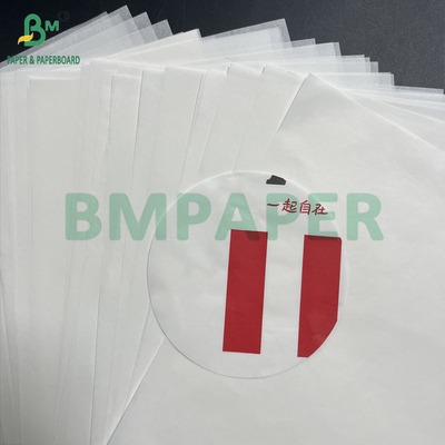 38 grs 40 grs Papel de envoltura para sándwiches blancos suave y a prueba de grasa Kit 3 Kit 5