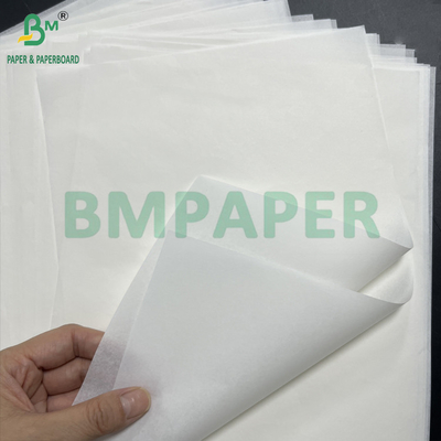 12 &quot;x 12&quot; 38 grs 50 grs Kebabs blancos a prueba de grasa Hojas de papel Kit 6 Kit 7