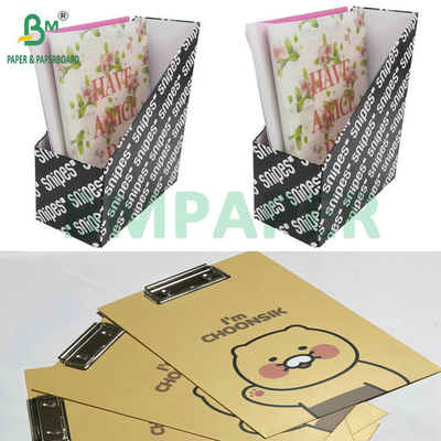 Superficie gris blanca de múltiples capas de cartón laminado de 2 mm y 2,5 mm para hacer portadas de libros de fotos