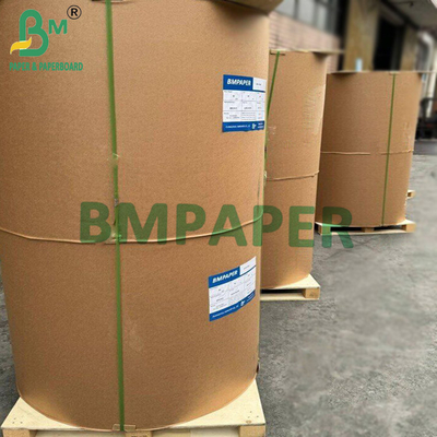 Papel térmico sintético Jumbo Roll 1090mm*8000m Material de papel de etiqueta resistente al desgarro